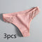 3Pcs/Lot Women's Cotton G-String Thong Panties String Underwear Women Briefs Sexy Lingerie Pants Intimate Ladies