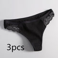 3Pcs/Lot Women's Cotton G-String Thong Panties String Underwear Women Briefs Sexy Lingerie Pants Intimate Ladies