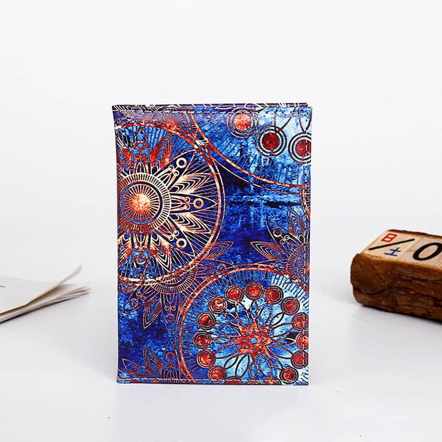 Creative New World Map Passport Cover Wallet Bag ID Address Holder Portable PU Leather Boarding Wallet Case Travel Accessories