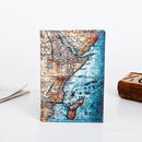 Creative New World Map Passport Cover Wallet Bag ID Address Holder Portable PU Leather Boarding Wallet Case Travel Accessories