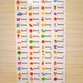 100Pcs Personal Name Stickers Waterproof Cute Custom children stickers For Daycare Scrapbook School Scrapbooking stickers