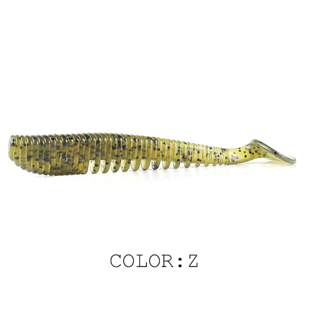2019 Supercontinent 50mm 80mm 95mm 110mm Fishing Lures soft lure Artificial bait Predator Tackle for pike and Pike