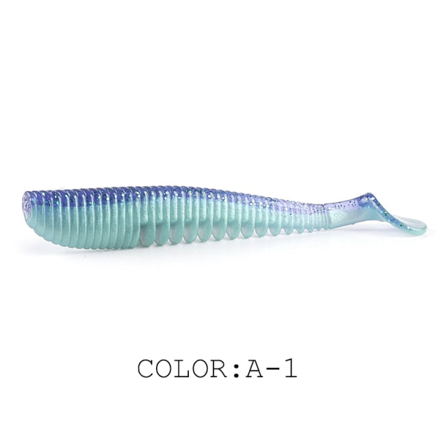 2019 Supercontinent 50mm 80mm 95mm 110mm Fishing Lures soft lure Artificial bait Predator Tackle for pike and Pike