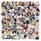 10/50/100PCS Cartoon Anime Attack on Titan/My Hero Academia Sticker For Kids DIY Luggage Laptop Skateboard Motorcycle Decals