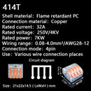 Mini Fast Wire Cable Connectors Universal Compact Conductor Spring Splicing Wiring Connector Push-in Terminal Block SPL-2/3 212