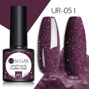 UR SUGAR Glitter Gel Nail Polish 7.5ml Gel All For Manicure UV Semi Permanent Gel Varnish Soak Off Nail Art Need Base Top Gel