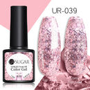 UR SUGAR Glitter Gel Nail Polish 7.5ml Gel All For Manicure UV Semi Permanent Gel Varnish Soak Off Nail Art Need Base Top Gel
