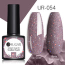 UR SUGAR Glitter Gel Nail Polish 7.5ml Gel All For Manicure UV Semi Permanent Gel Varnish Soak Off Nail Art Need Base Top Gel