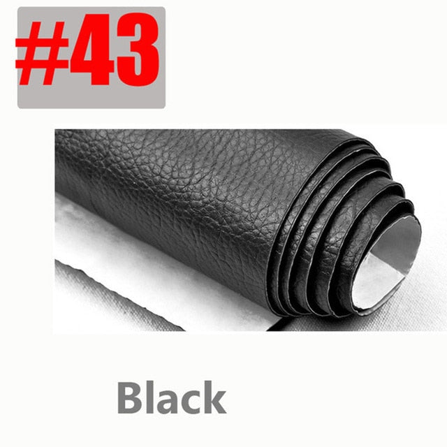 50cm/1m/2m Length PU Leather Self Adhesive Fix Subsidies Simulation skin back Since the Sticky Rubber Patch Leather Sofa Fabrics