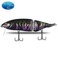 Jointed Bait 165mm 60g Shad Glider Swimbait Fishing Lures Hard Body Floating Jointed Bass Pike Fishing Bait Tackle