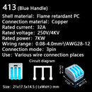 5/10pcs Mini Fast Wire Cable Connectors Universal Compact Conductor Spring Wiring Connector Push-in Terminal Block 4123458