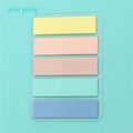 New Color 100 Sheets Self Adhesive Memo Pad Sticky Notes Bookmark Point It Marker Memo Sticker Paper Office School Supplies