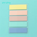 New Color 100 Sheets Self Adhesive Memo Pad Sticky Notes Bookmark Point It Marker Memo Sticker Paper Office School Supplies