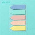 New Color 100 Sheets Self Adhesive Memo Pad Sticky Notes Bookmark Point It Marker Memo Sticker Paper Office School Supplies