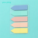 New Color 100 Sheets Self Adhesive Memo Pad Sticky Notes Bookmark Point It Marker Memo Sticker Paper Office School Supplies