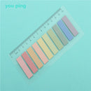 New Color 100 Sheets Self Adhesive Memo Pad Sticky Notes Bookmark Point It Marker Memo Sticker Paper Office School Supplies