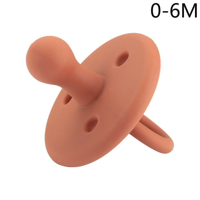 Baby Pacifier Clip Infant Newborn Cotton Wooden Pacifier Chain Nipple Soother Dummy Holder Eco-friendly Material