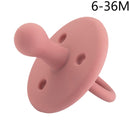 Baby Pacifier Clip Infant Newborn Cotton Wooden Pacifier Chain Nipple Soother Dummy Holder Eco-friendly Material