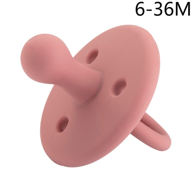 Baby Pacifier Clip Infant Newborn Cotton Wooden Pacifier Chain Nipple Soother Dummy Holder Eco-friendly Material