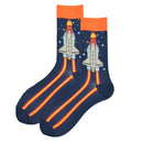 MYORED 1 pair men socks cotton funny crew socks cartoon animal fruit dog women socks novelty gift socks for spring autumn winter
