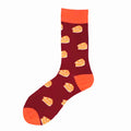 MYORED 1 pair men socks cotton funny crew socks cartoon animal fruit dog women socks novelty gift socks for spring autumn winter