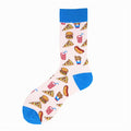 MYORED 1 pair men socks cotton funny crew socks cartoon animal fruit dog women socks novelty gift socks for spring autumn winter
