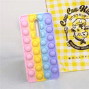 Redmi Note 9 Pro 9S 7 8 Pro Push Pop Bubble Fidget Toy Case Soft Cover for Redmi 9 9T 9C 9A Mi Poco X3 M3 Sensory Stress Reliver