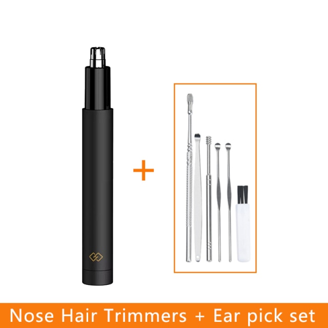 Xiaomi Youpin HN1 Electric Nose hair Trimmers for men Portable Nose and ear trimmer Hair Shaver Clipper Safety Removal Cleaner