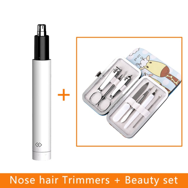 Xiaomi Youpin HN1 Electric Nose hair Trimmers for men Portable Nose and ear trimmer Hair Shaver Clipper Safety Removal Cleaner