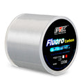 120M Carbon Fiber Coating Leader Fishing Line 0.14-0.6mm 1.88-21.5kg Wearable Fluorocarbon Line Accessories