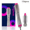 3In1 Hair Dryer Hot Air Brush Styler and Negative Ion Volumizer Hair Straightener Curler Comb One Step Straightener Styling Tool