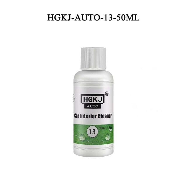 20 50 100ML HGKJ 13 Car Leather Seat Interiors CleanerPlastic Foam Cleaner High Concentration Dropshipping Pro