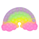 Push Bubble Fidget Toys Adult Stress Relief Sensory Toy Antistress Fidgets Ice Cream Board Soft Squishy Bubble Anti-Stress Game