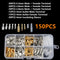 315Pcs Insulated Male Female Wire Connector  2.8/4.8/6.3mm Electrical Wire Crimp Terminals Spade Connectors Assorted Kit