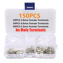 315Pcs Insulated Male Female Wire Connector  2.8/4.8/6.3mm Electrical Wire Crimp Terminals Spade Connectors Assorted Kit