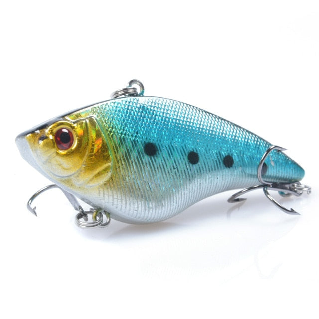 LINGYUE 1PCS VIB Hard Bait Fishing Lure 7cm 16g Sinking Long Shot Rattling Crankabit Wobbler Isca Artificial Pesca For Bass Pike
