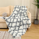 Fluffy Long Plush Throw Blanket Super Soft Double-sided Bedspread Blanket Shaggy Shawl Blanket for Adults Children