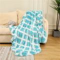 Fluffy Long Plush Throw Blanket Super Soft Double-sided Bedspread Blanket Shaggy Shawl Blanket for Adults Children