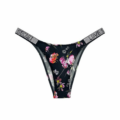 SP&CIY Fitness Girl Luxury Sexy Seamless Panties Sex String LOVE High Waist Sporty Women Underwear Thongs Cotton Female Lingerie