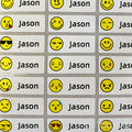 90Pcs Name Sticker Customize Stickers Waterproof Personalized Labels Children School Stationery variety patterns animal boy tag
