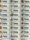 90Pcs Name Sticker Customize Stickers Waterproof Personalized Labels Children School Stationery variety patterns animal boy tag