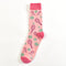 LETSBUY Male Tide Brand men cotton Socks Gradient Color summer Style long wedding sock Men's Knee High Business Socks man sox