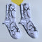 Korean Style Harajuku Skateboard Long Socks Creative Fun Lightning Hip Hop Style Socks Unisex Street Couple Socks