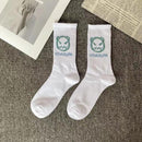 Korean Style Harajuku Skateboard Long Socks Creative Fun Lightning Hip Hop Style Socks Unisex Street Couple Socks