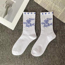 Korean Style Harajuku Skateboard Long Socks Creative Fun Lightning Hip Hop Style Socks Unisex Street Couple Socks