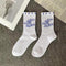 Korean Style Harajuku Skateboard Long Socks Creative Fun Lightning Hip Hop Style Socks Unisex Street Couple Socks