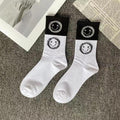 Korean Style Harajuku Skateboard Long Socks Creative Fun Lightning Hip Hop Style Socks Unisex Street Couple Socks