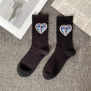 Korean Style Harajuku Skateboard Long Socks Creative Fun Lightning Hip Hop Style Socks Unisex Street Couple Socks