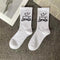 Korean Style Harajuku Skateboard Long Socks Creative Fun Lightning Hip Hop Style Socks Unisex Street Couple Socks
