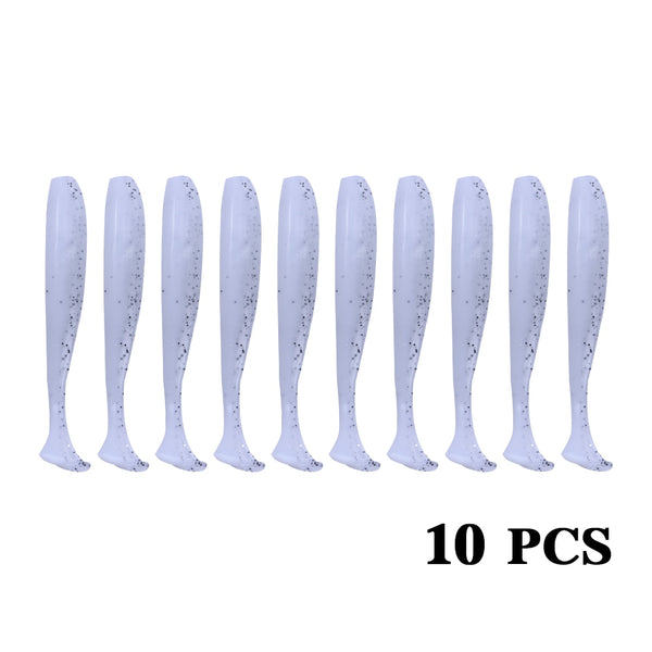 10CM Fishing Accessories Soft Lures for Bait All Artificial Feeder Silica Gel Crankbaits Tackle 2021 Surface Sea Lure With Salt